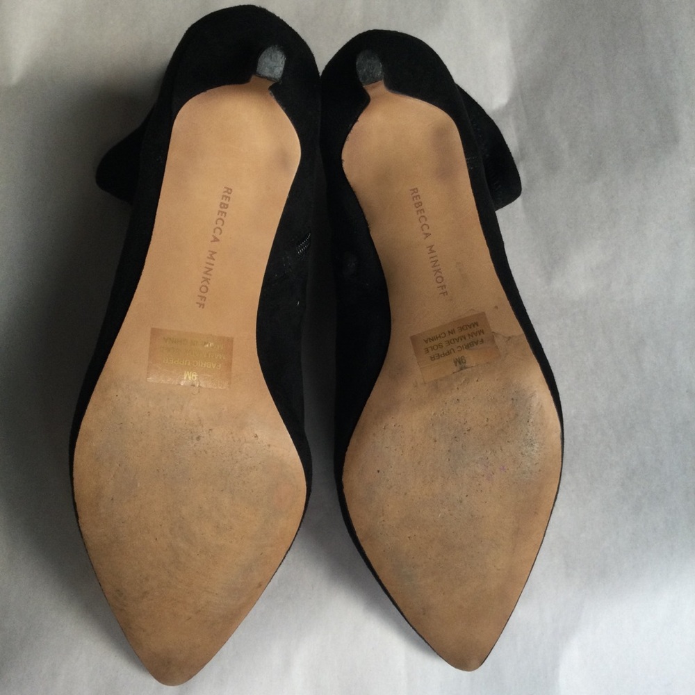 Rebecca Minkoff Black Ankle Boots - Picture 7 of 11